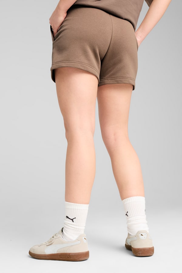 WARDROBE Essentials 4" Shorts Women, Totally Taupe, extralarge